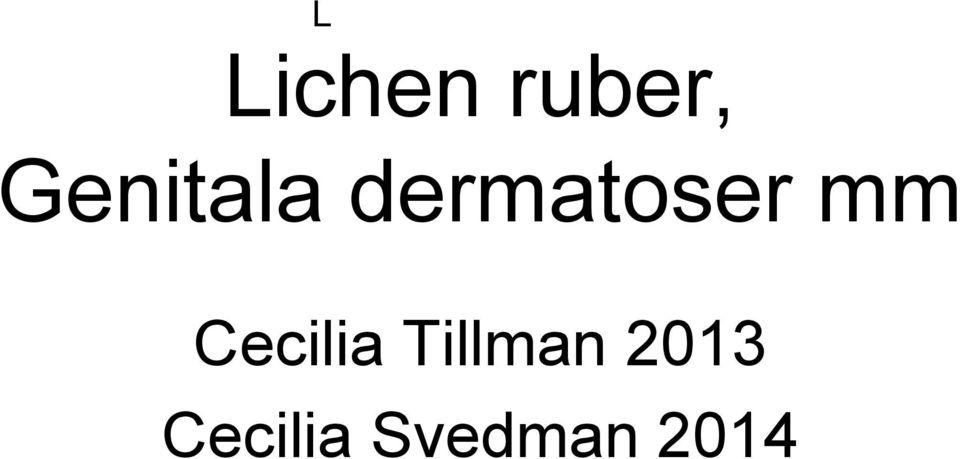mm Cecilia Tillman