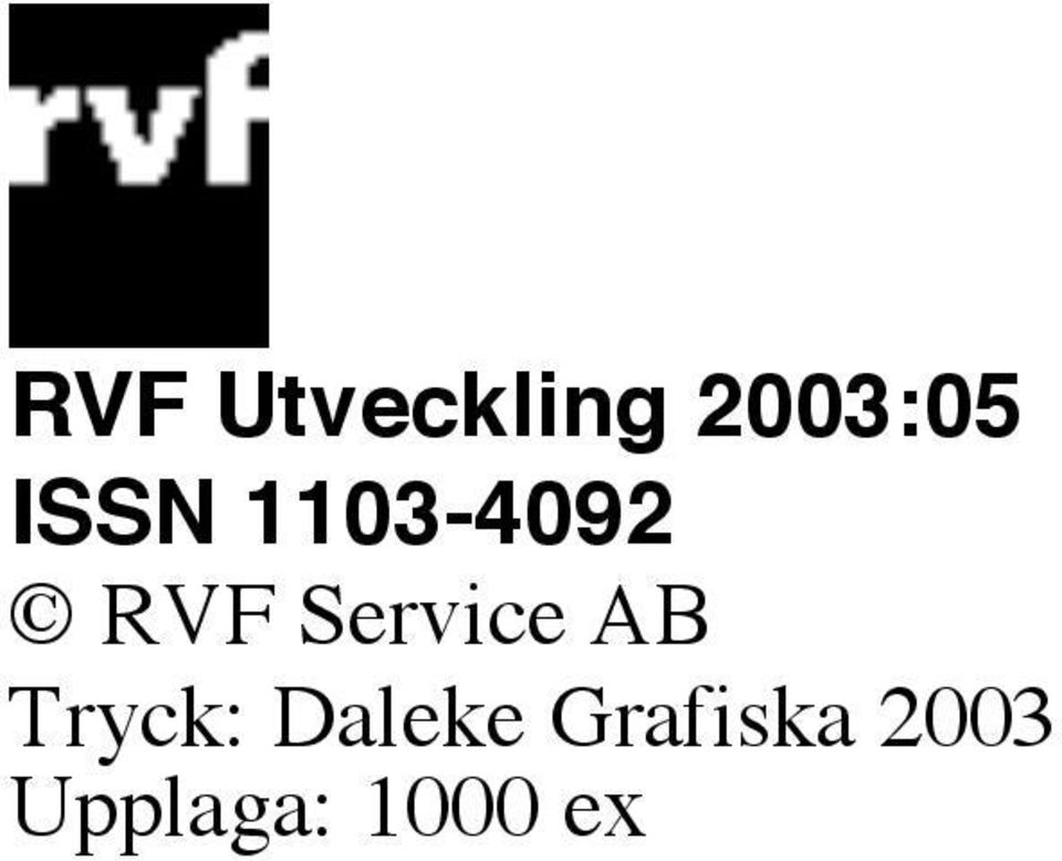 Service AB Tryck: