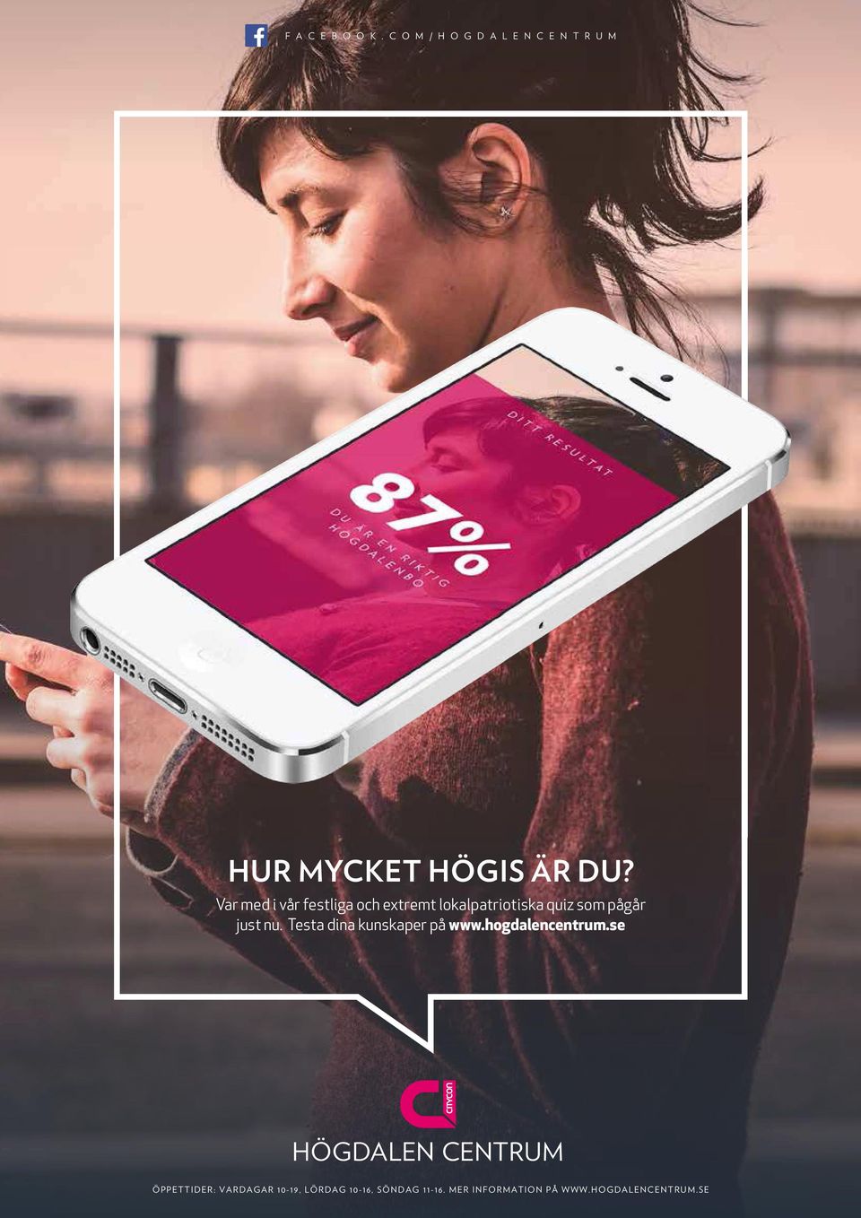 Testa dina kunskaper på www.hogdalencentrum.