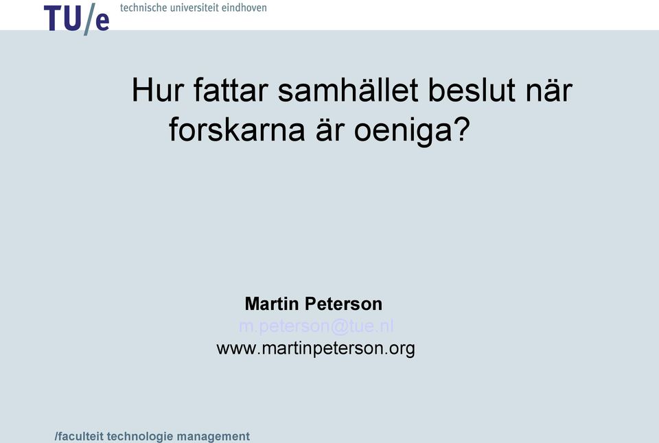 Martin Peterson m.