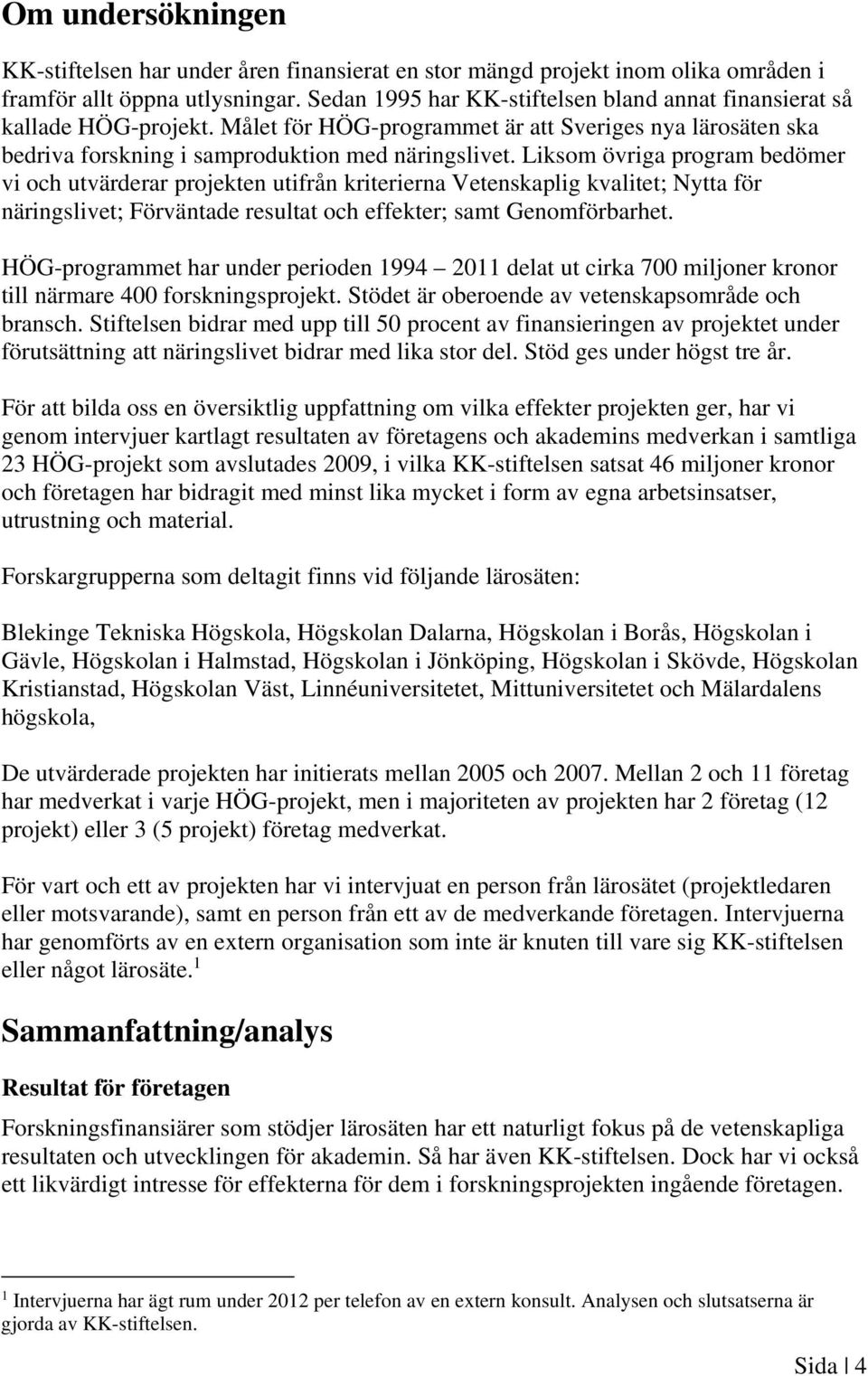 EN RAPPORT FRÅN KK-STIFTELSEN - PDF Free Download