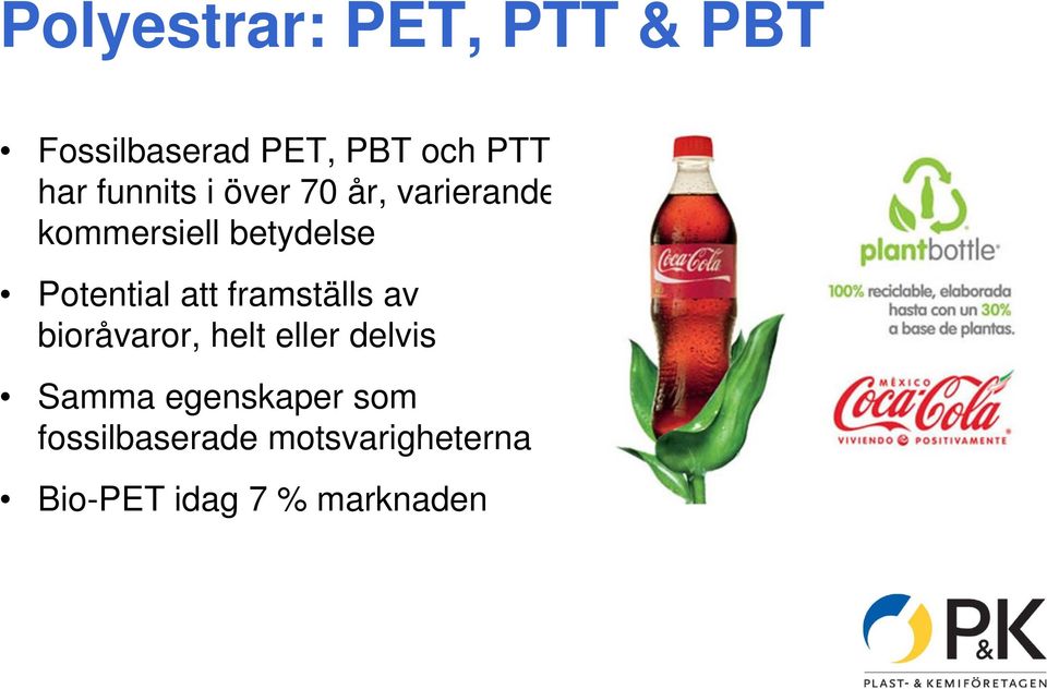 Potential att framställs av bioråvaror, helt eller delvis Samma