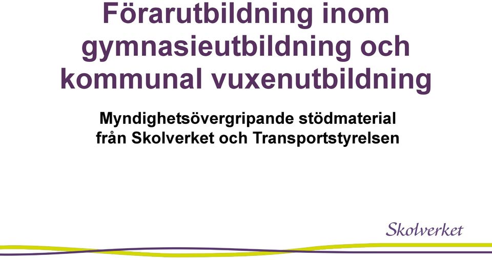 vuxenutbildning