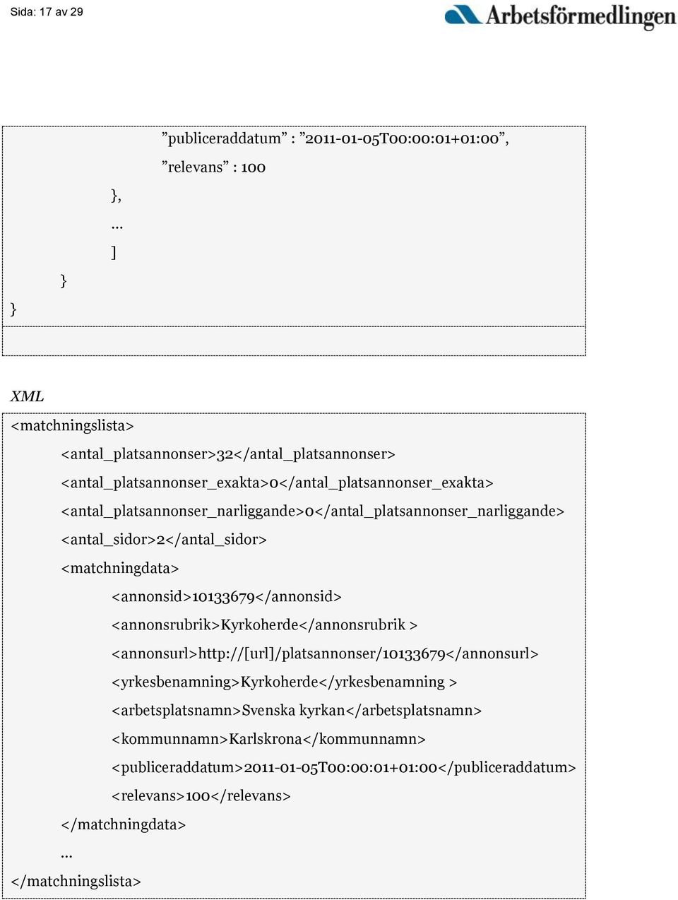 <annonsid>10133679</annonsid> <annonsrubrik>kyrkoherde</annonsrubrik > <annonsurl>http://[url]/platsannonser/10133679</annonsurl> <yrkesbenamning>kyrkoherde</yrkesbenamning >