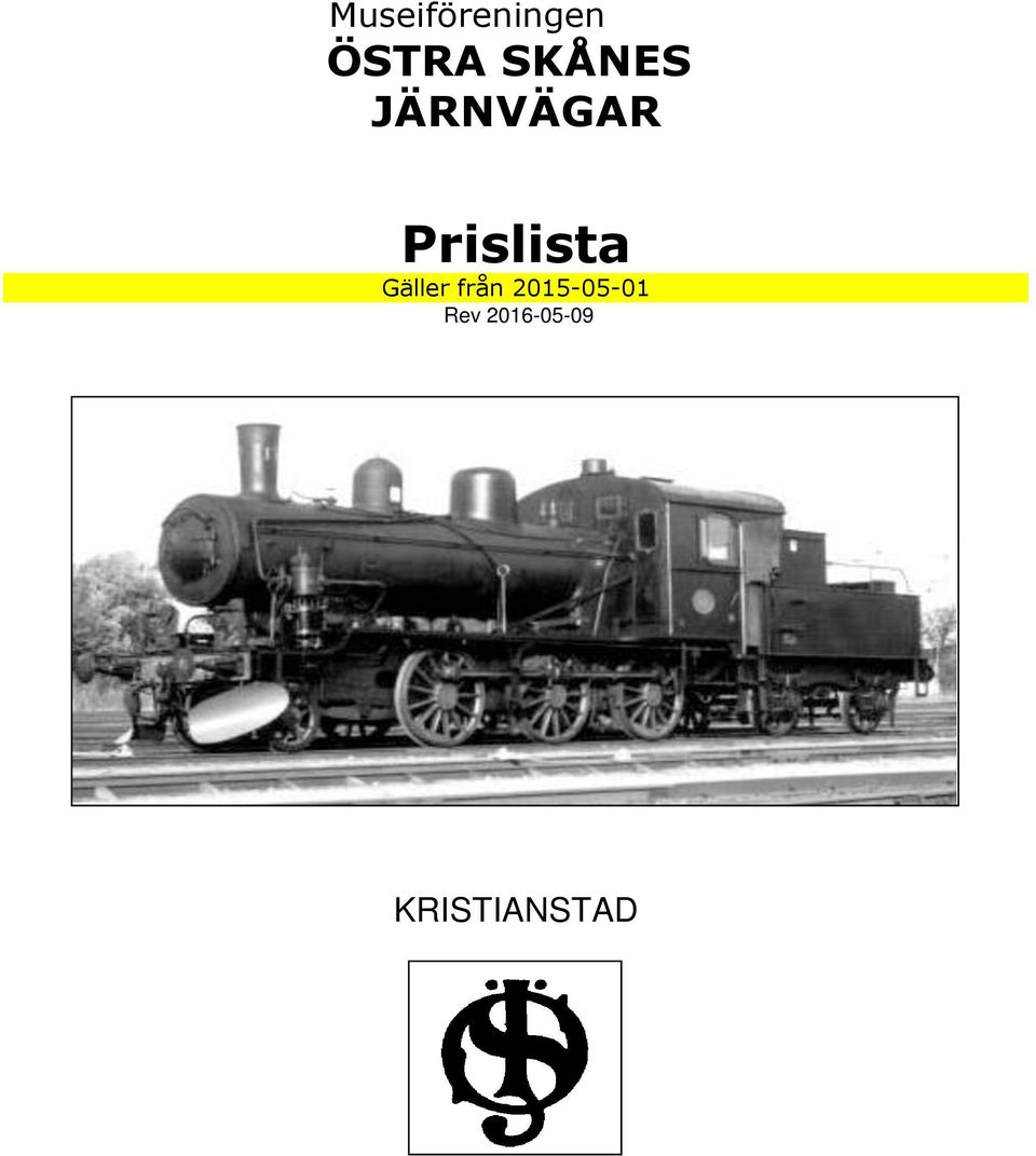 Prislista Gäller från