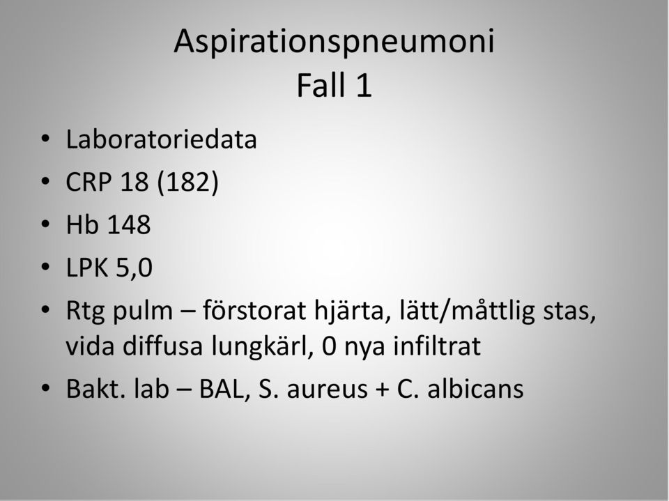 hjärta, lätt/måttlig stas, vida diffusa