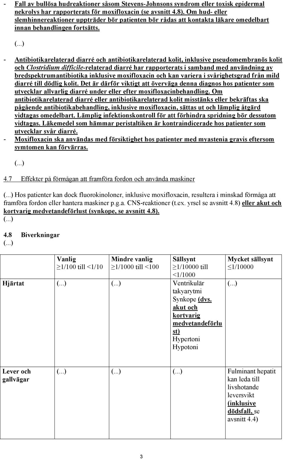 - Antibiotikarelaterad diarré och antibiotikarelaterad kolit, inklusive pseudomembranös kolit och Clostridium difficile-relaterad diarré har rapporterats i samband med användning av