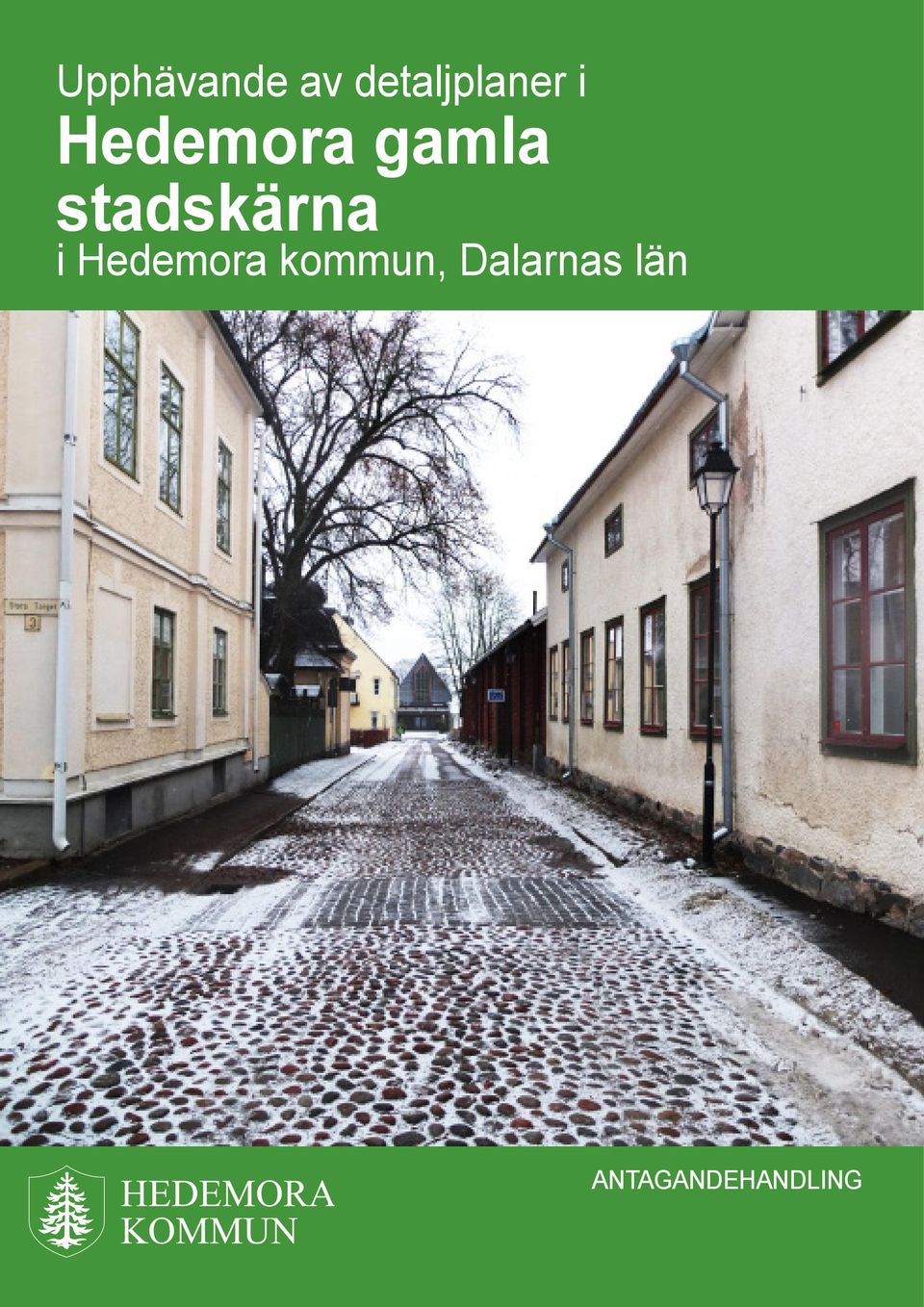 stadskärna i Hedemora