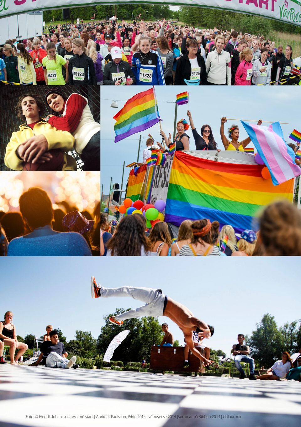 Andreas Paulsson, Pride 2014