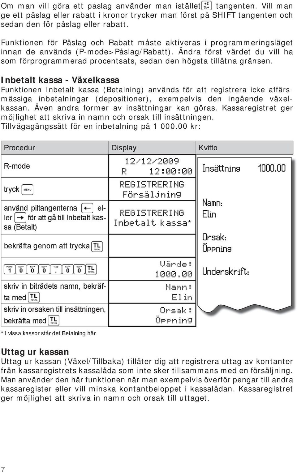 Ändra först värdet du vill ha som förprogrammerad procentsats, sedan den högsta tillåtna gränsen.