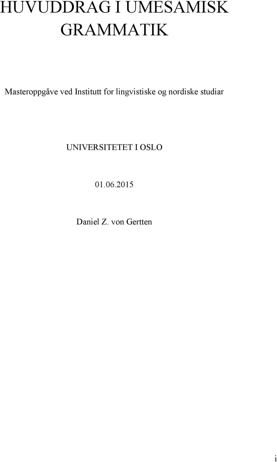 lingvistiske og nordiske studiar