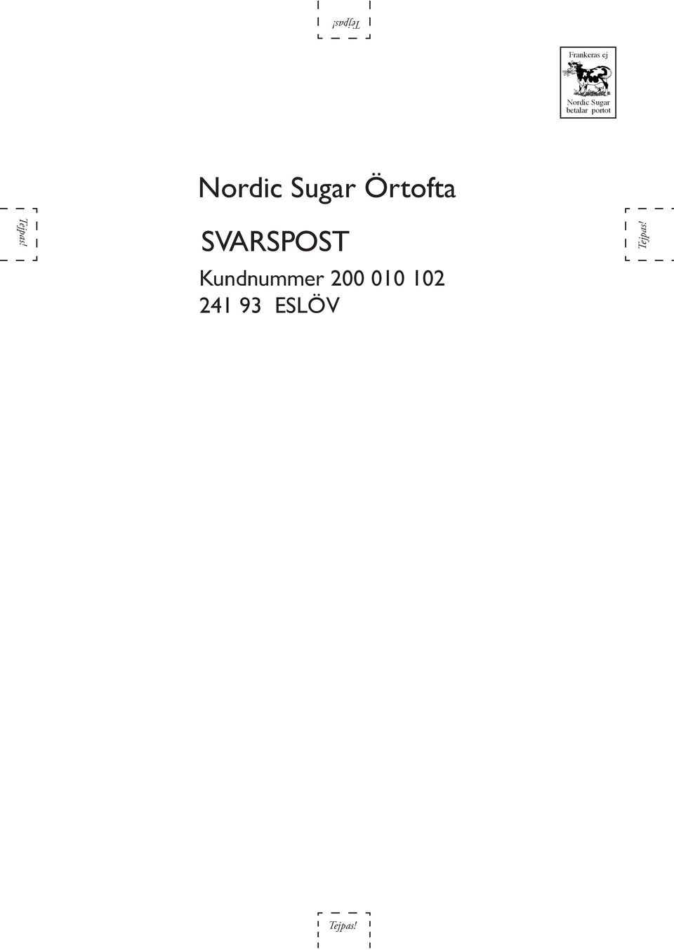 portot  Nordic Sugar Örtofta