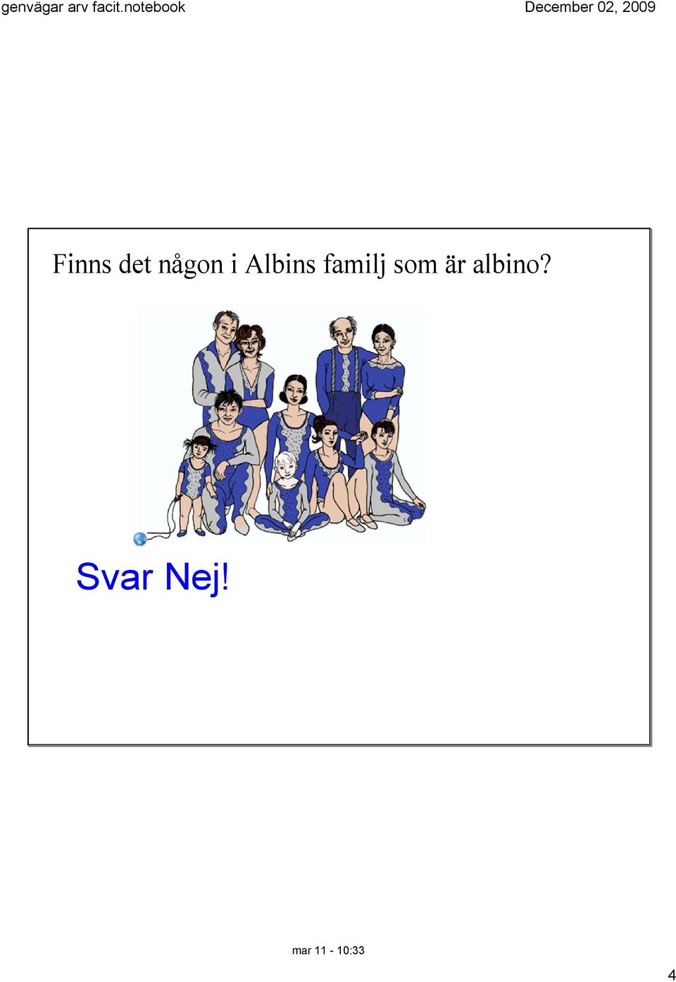 är albino?