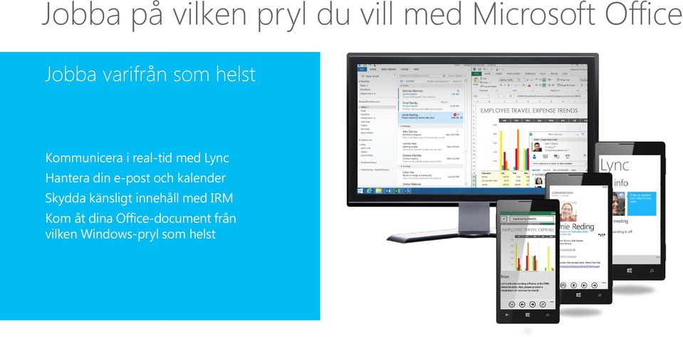 din e-post och kalender Skydda känsligt innehåll med IRM