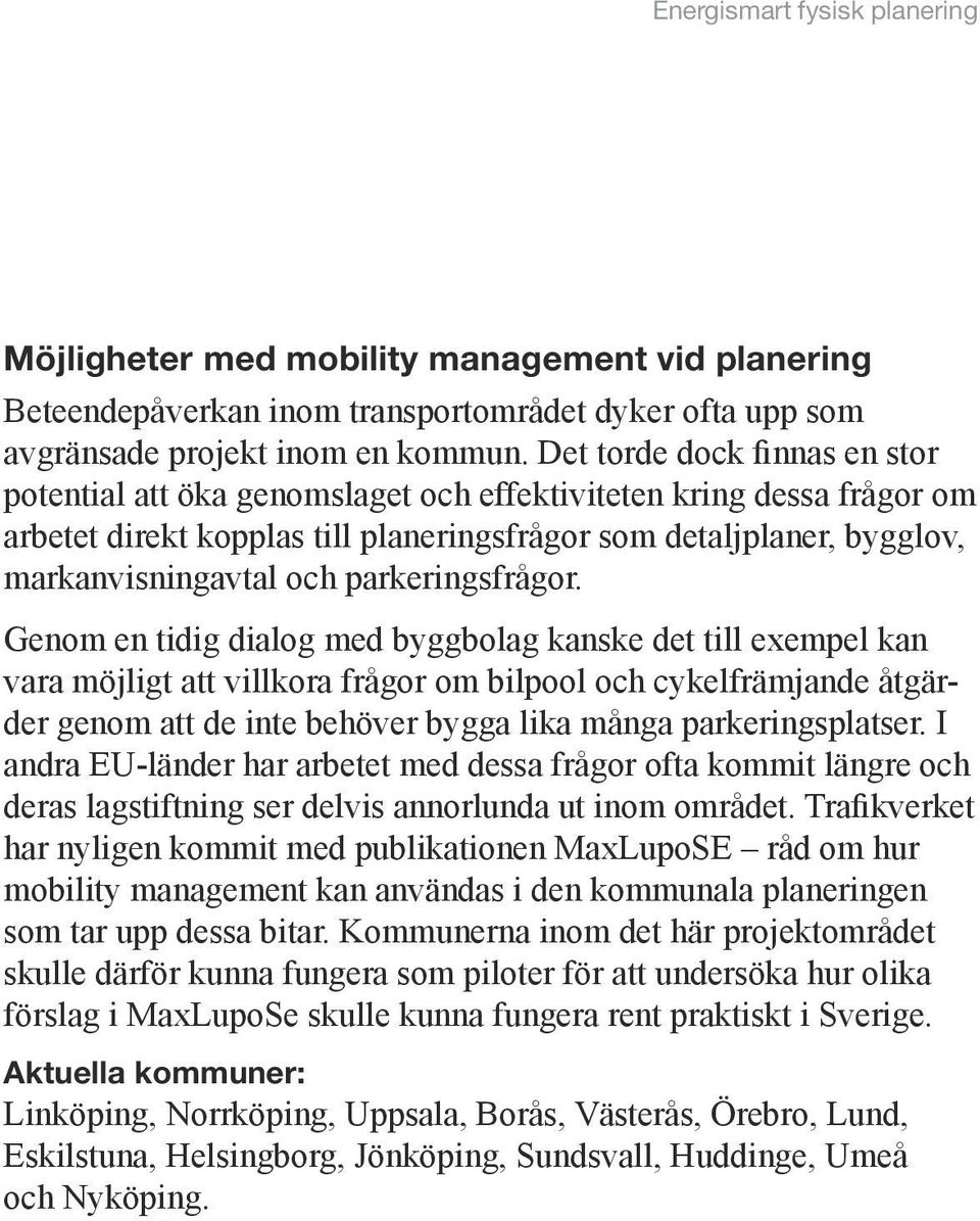parkeringsfrågor.