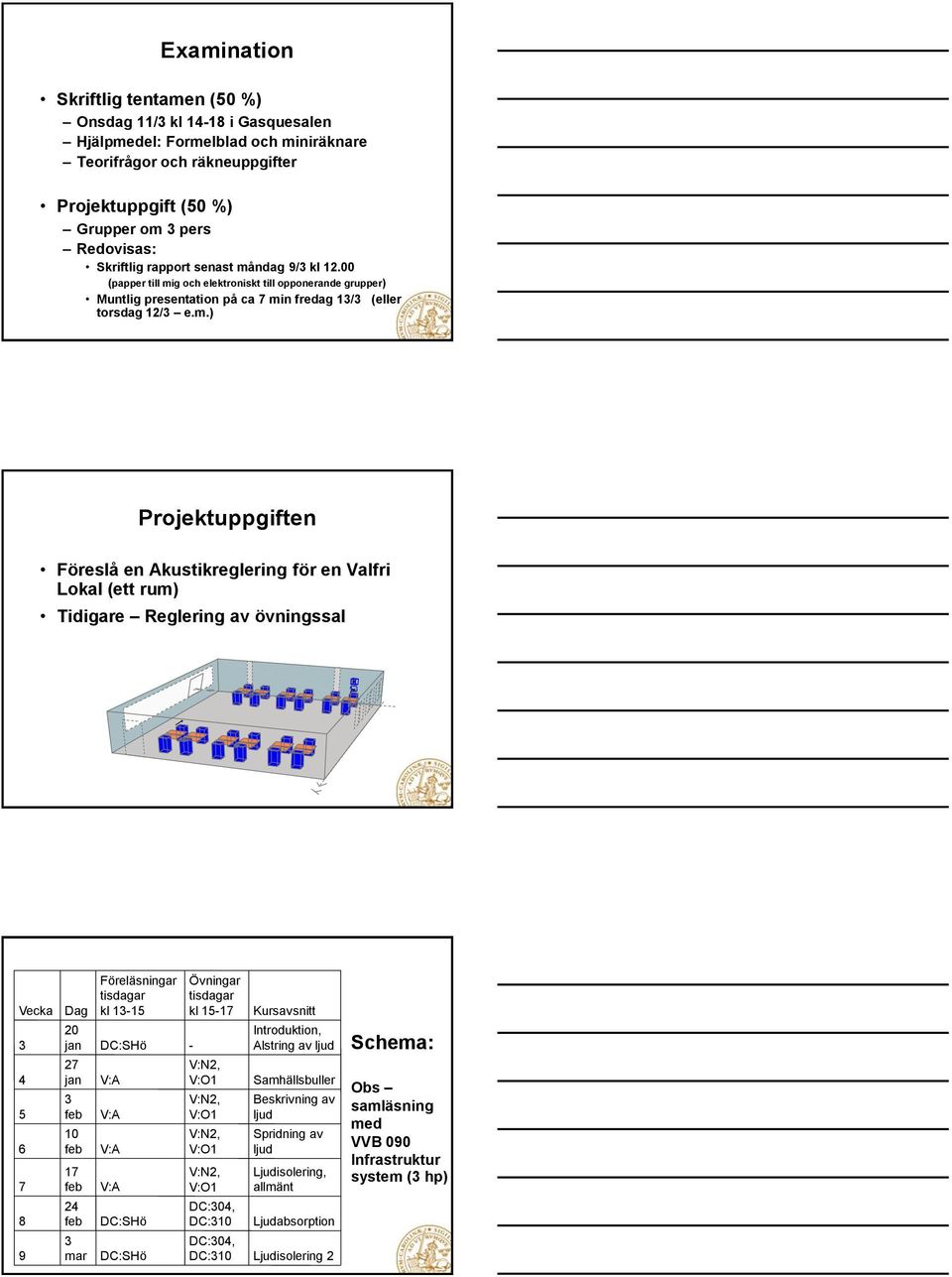 ndag 9/3 kl 12.00 (papper till mi