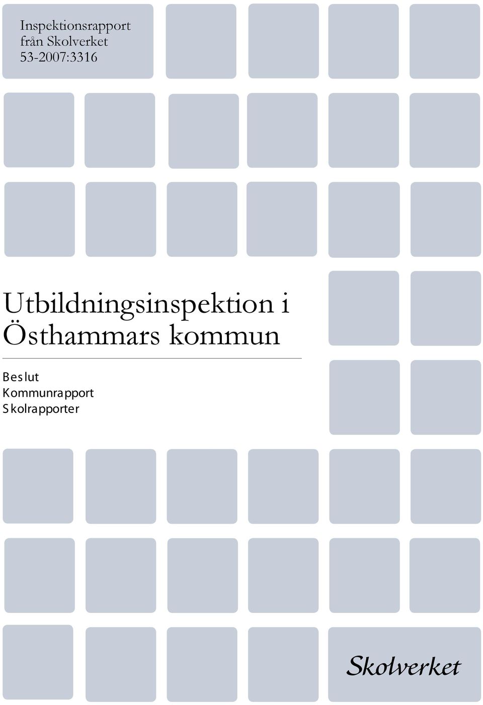 Utbildningsinspektion i