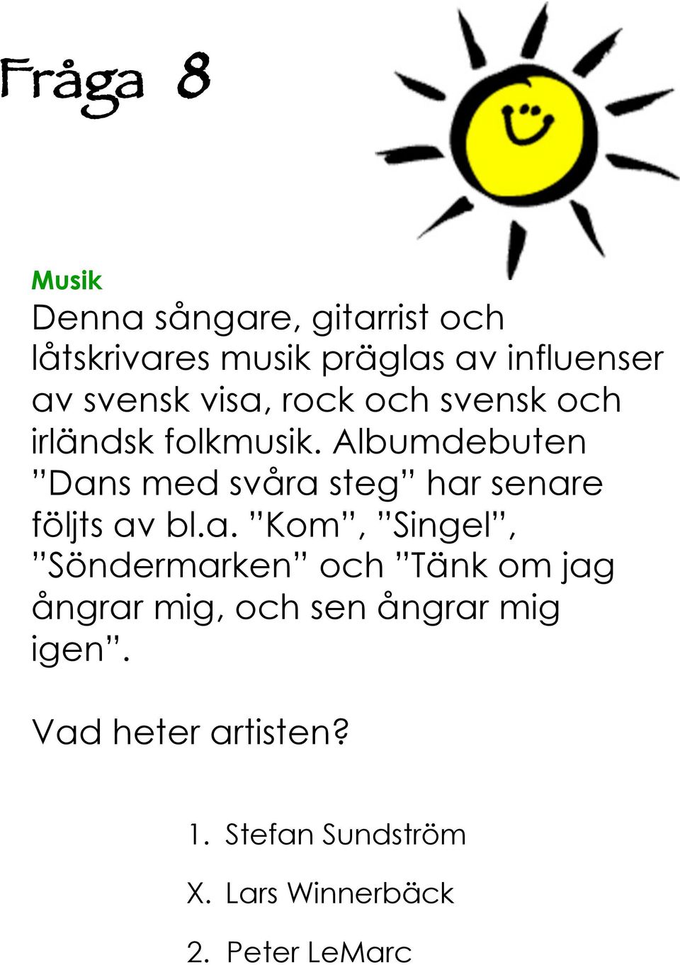 Albumdebuten Dan