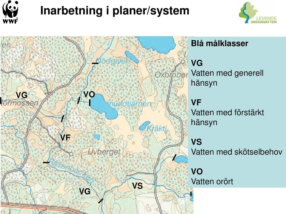VF Vatten med förstärkt hänsyn VF VS
