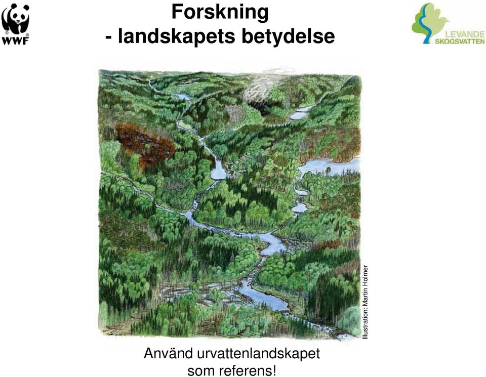 urvattenlandskapet som