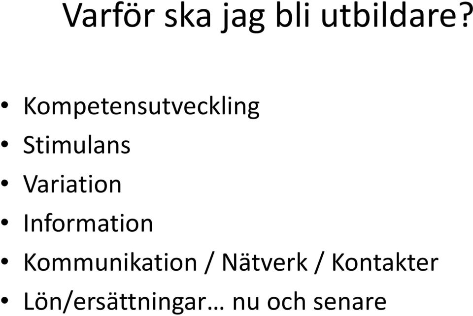 Variation Information Kommunikation