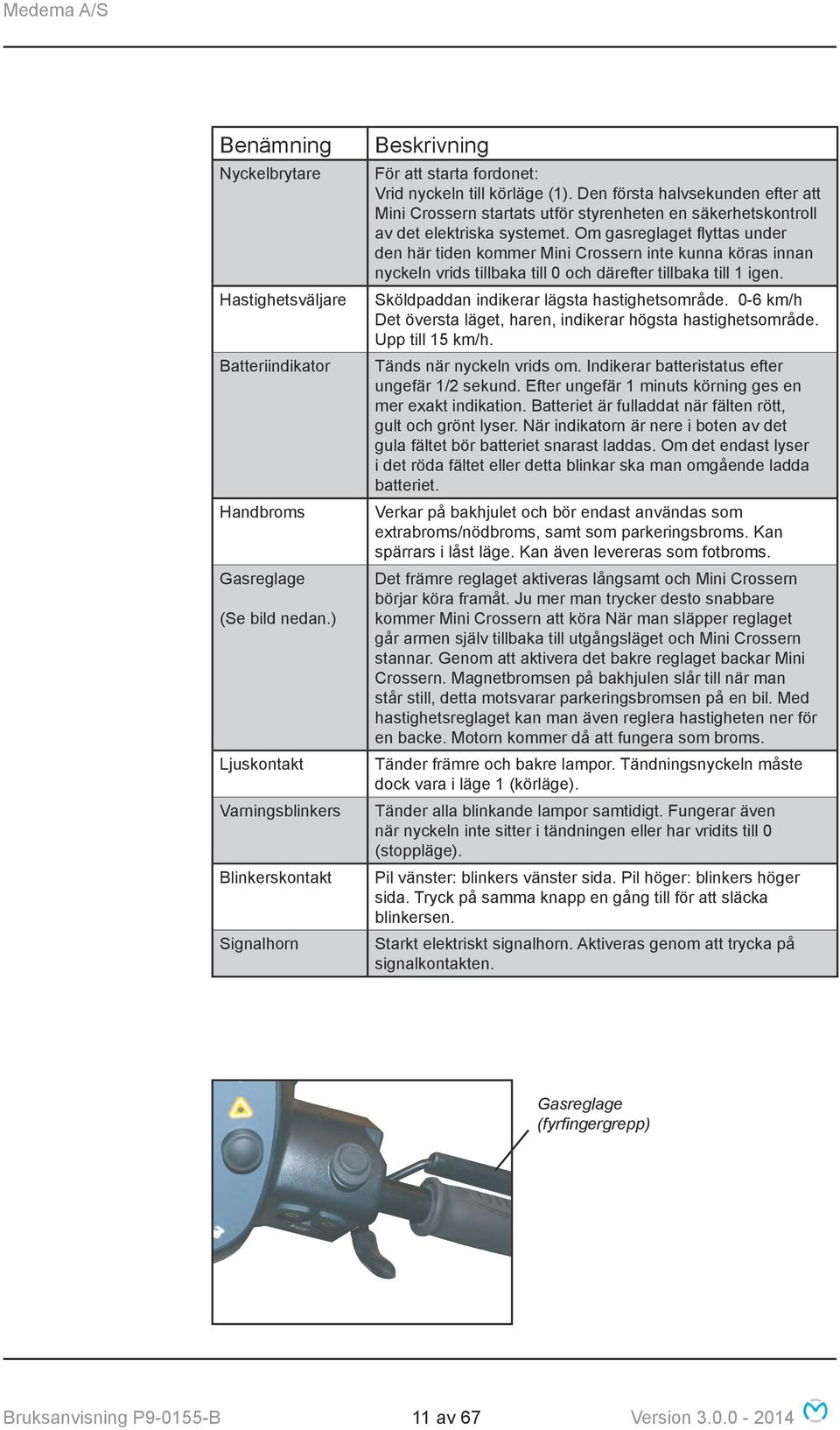 Den första halvsekunden efter att Mini Crossern startats utför styrenheten en säkerhetskontroll av det elektriska systemet.
