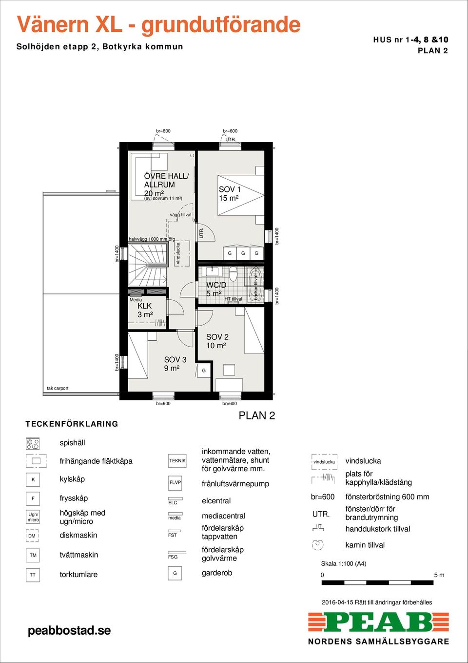 m² ² SOV 2 1 m² tillval badkar tillval br=14 br=14 tak carport TECENÖRLARIN TENI