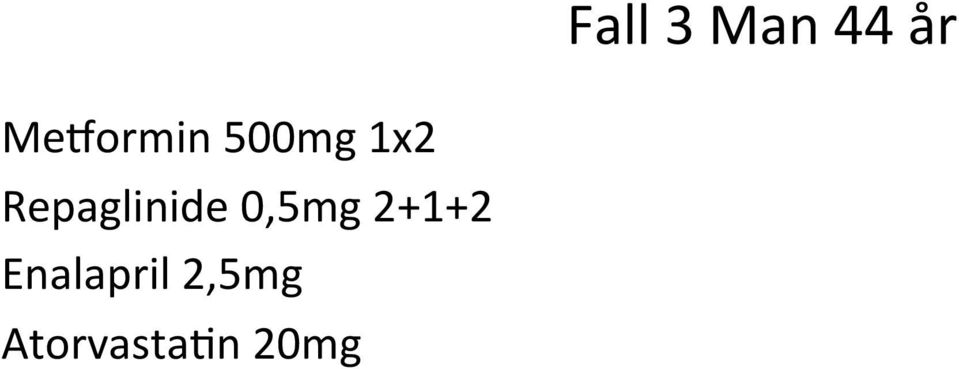 Repaglinide 0,5mg