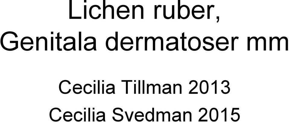 mm Cecilia Tillman