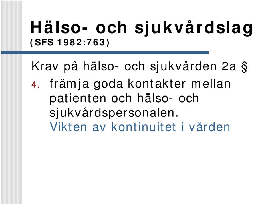 patienten och hälso- och