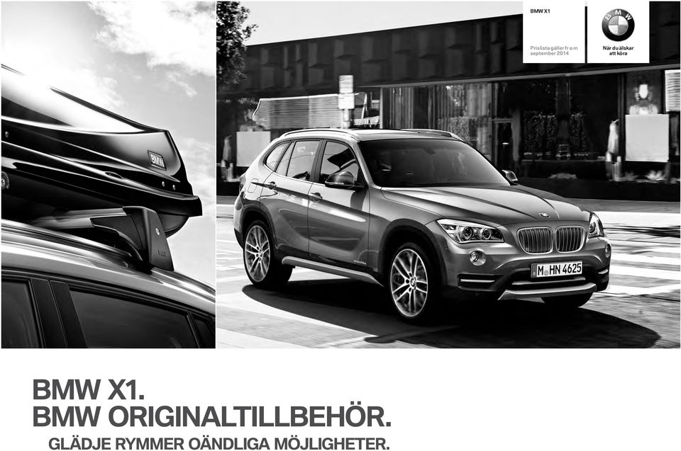 köra BMW X1.