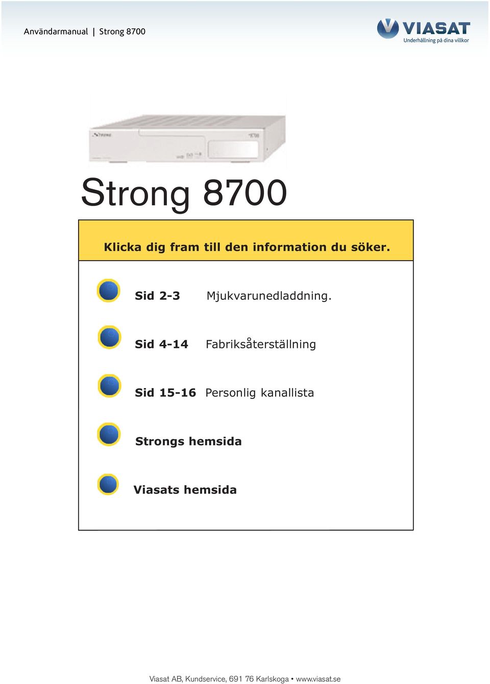 Sid 2-3 Mjukvarunedladdning.