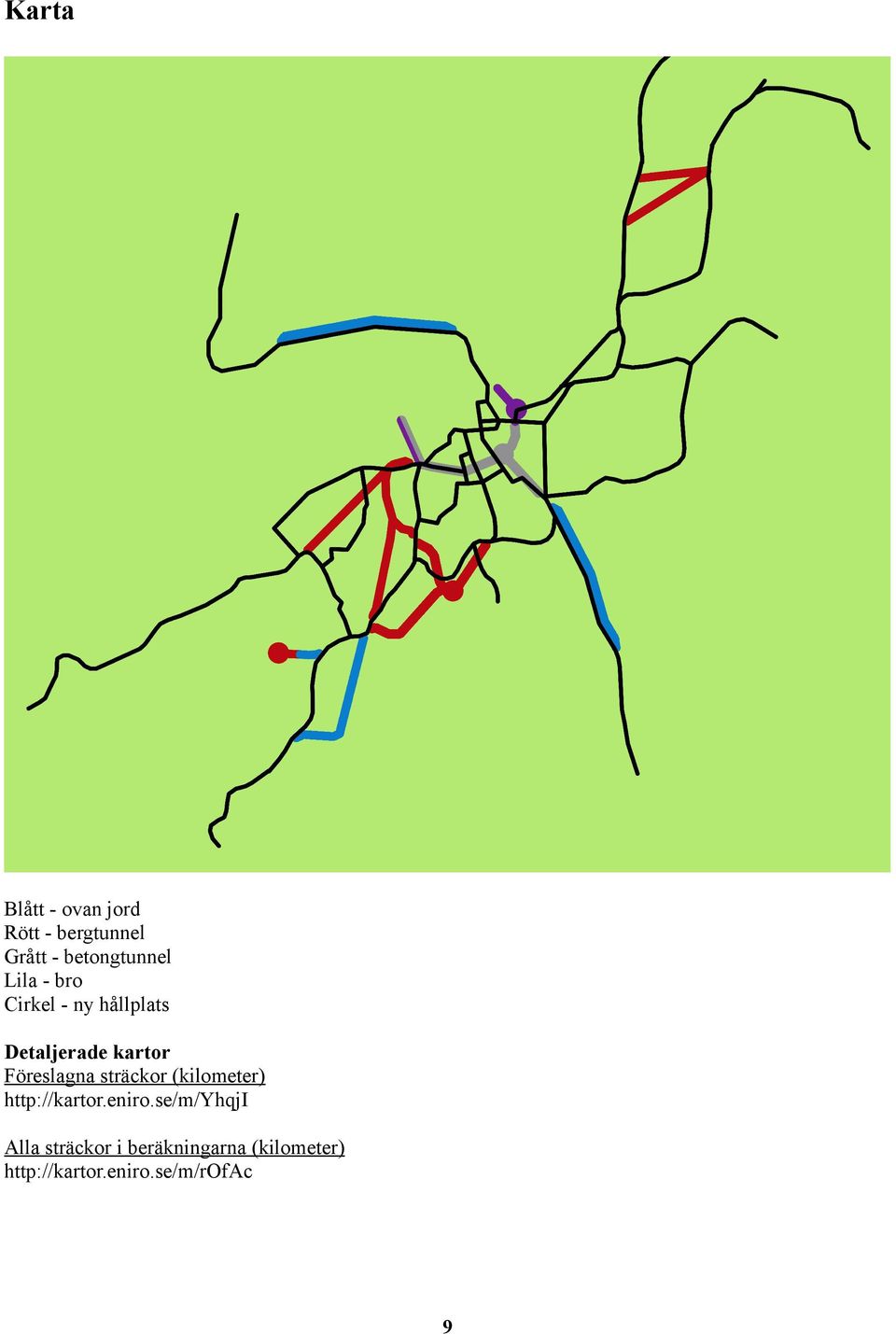 sträckor (kilometer) http://kartor.eniro.