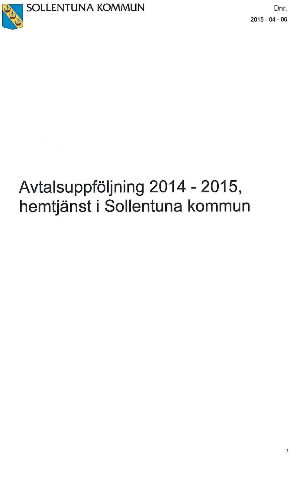 Avtalsuppföljning