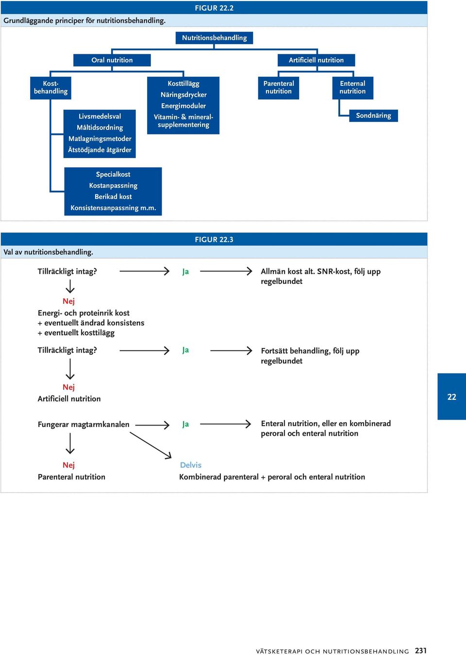 mineralsupplementering Sondnäring Matlagningsmetoder Ätstödjande åtgärder Specialkost Kostanpassning Berikad kost Konsistensanpassning m.m. FIGUR.3 Val av nutritionsbehandling. Tillräckligt intag?