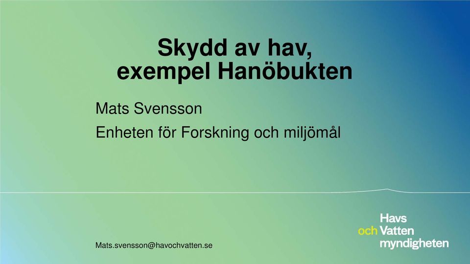 Enheten för Forskning och