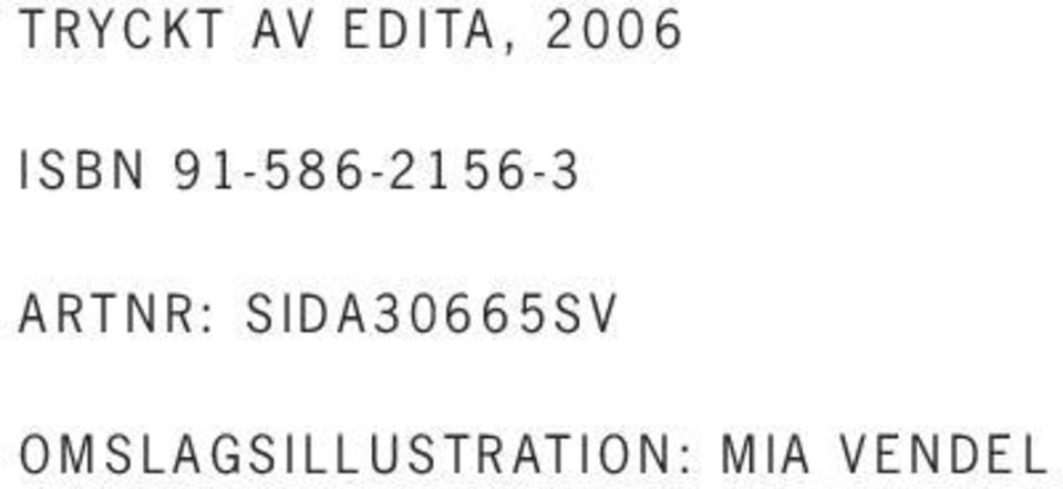 ARTNR: SIDA30665SV