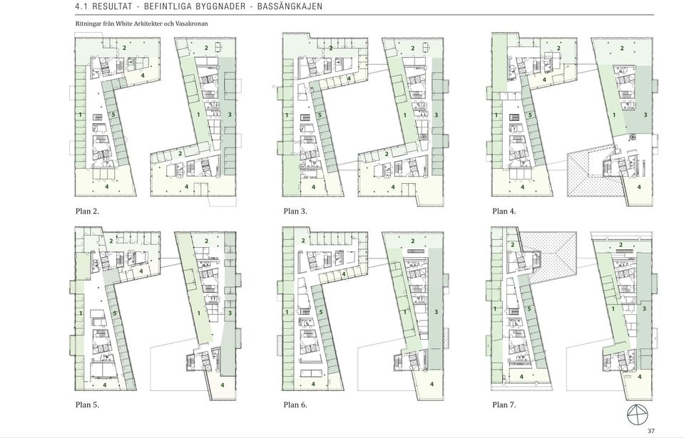 Ritningar från White Arkitekter och