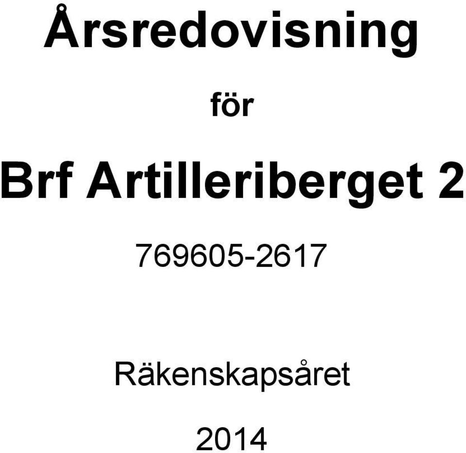 Artilleriberget 2