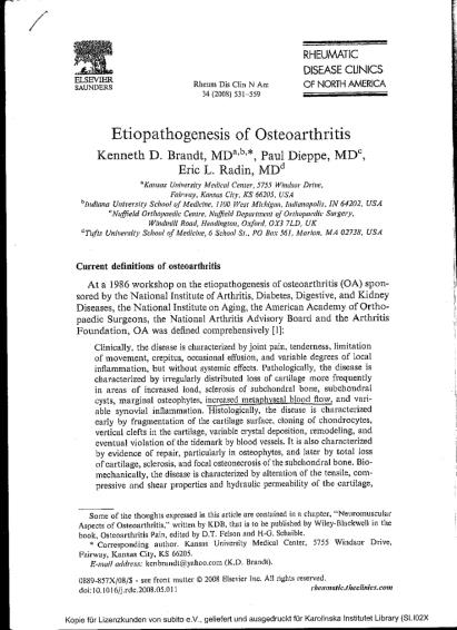 Artrossmärta Brosk eller ben? Brosk inga smärtfibrer! Periferal sensitisering? Central sensitisering? Allodyni? Psykosociala faktorer?