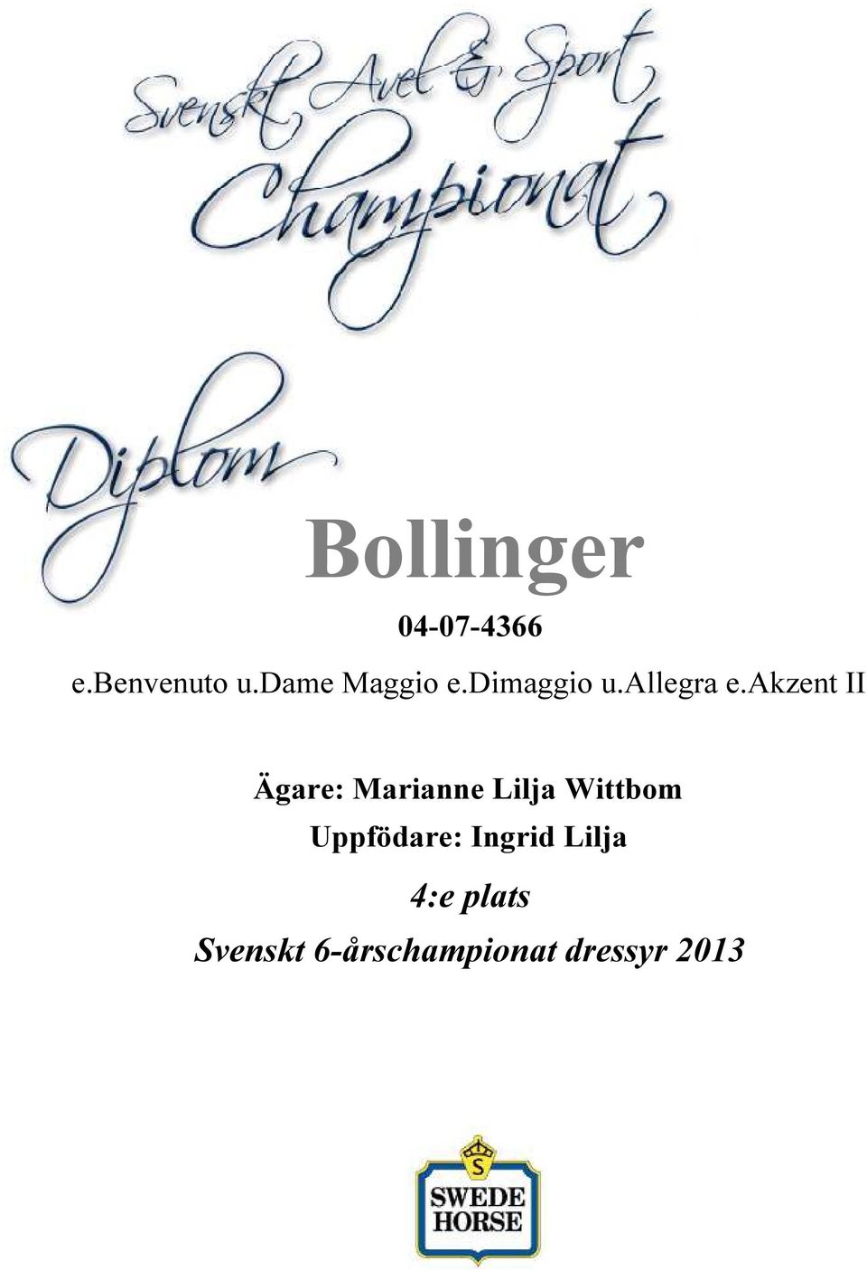 akzent II Ägare: Marianne Lilja Wittbom