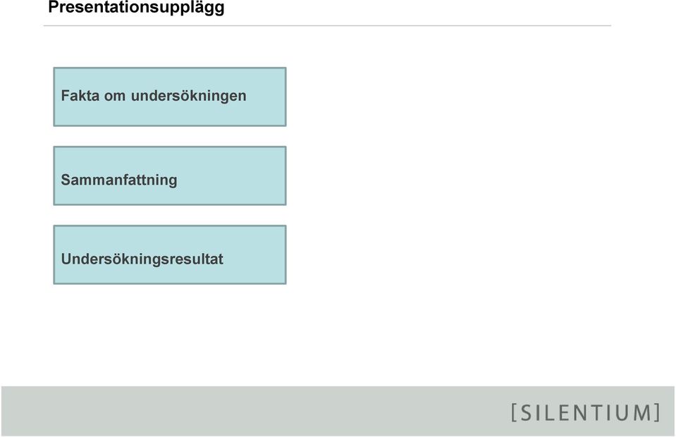 undersökningen