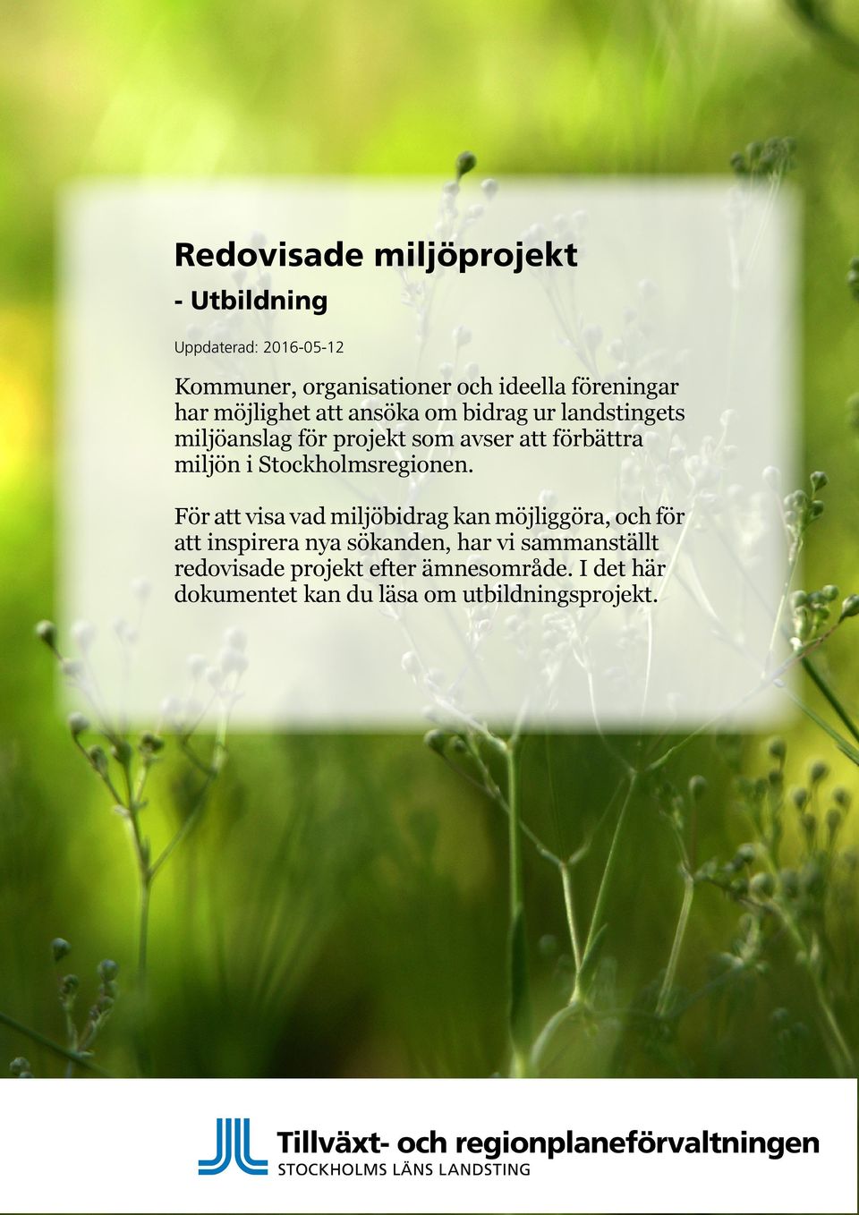 Stockholmsregionen.