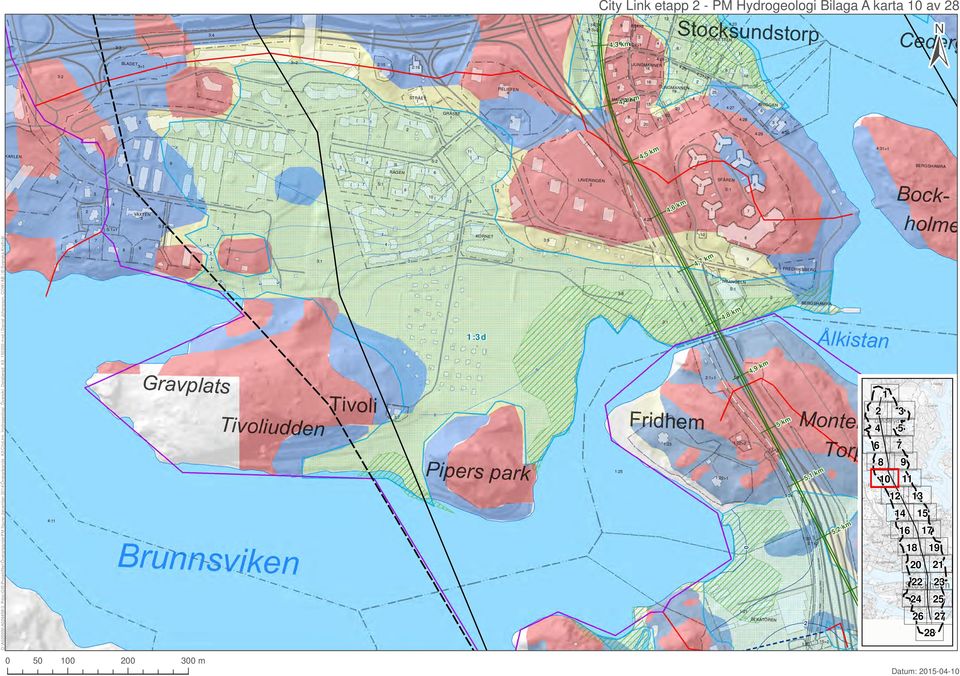 mxd Daniel Johansson, COWI AB Svenska Kraftnät : S:> VÄXTEN S:> : ( ) ( ) ( ) ( ) RÅGEN S: ( ) ( ) : S: ( ) ( ) ( ) KORNET :d ( ) : LAVERINGEN : :, km : : :, km