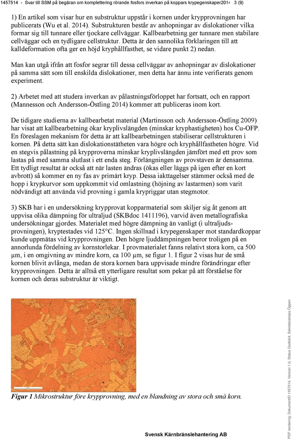 Kallbearbetning ger tunnare men stabilare cellväggar och en tydligare cellstruktur.