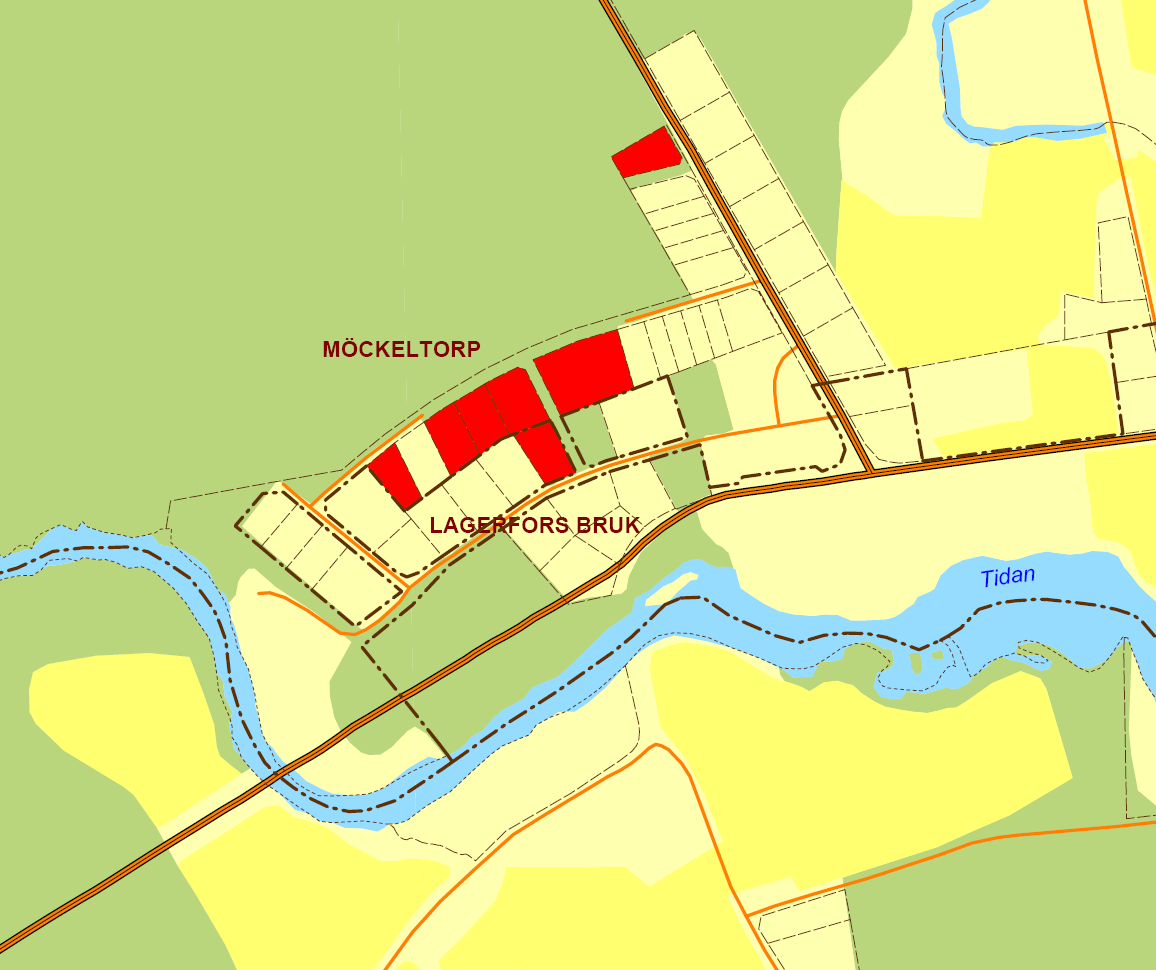 LAGERFORS Lagerfors bruk 1:21 Ågatan 6 1 047 10 470 75 811 86 281 Möckeltorp 4:23 Ekeskogsvägen 993 9 930 74 807 84 737 Möckeltorp 4:26 2 631 26 310 105 258 131 568