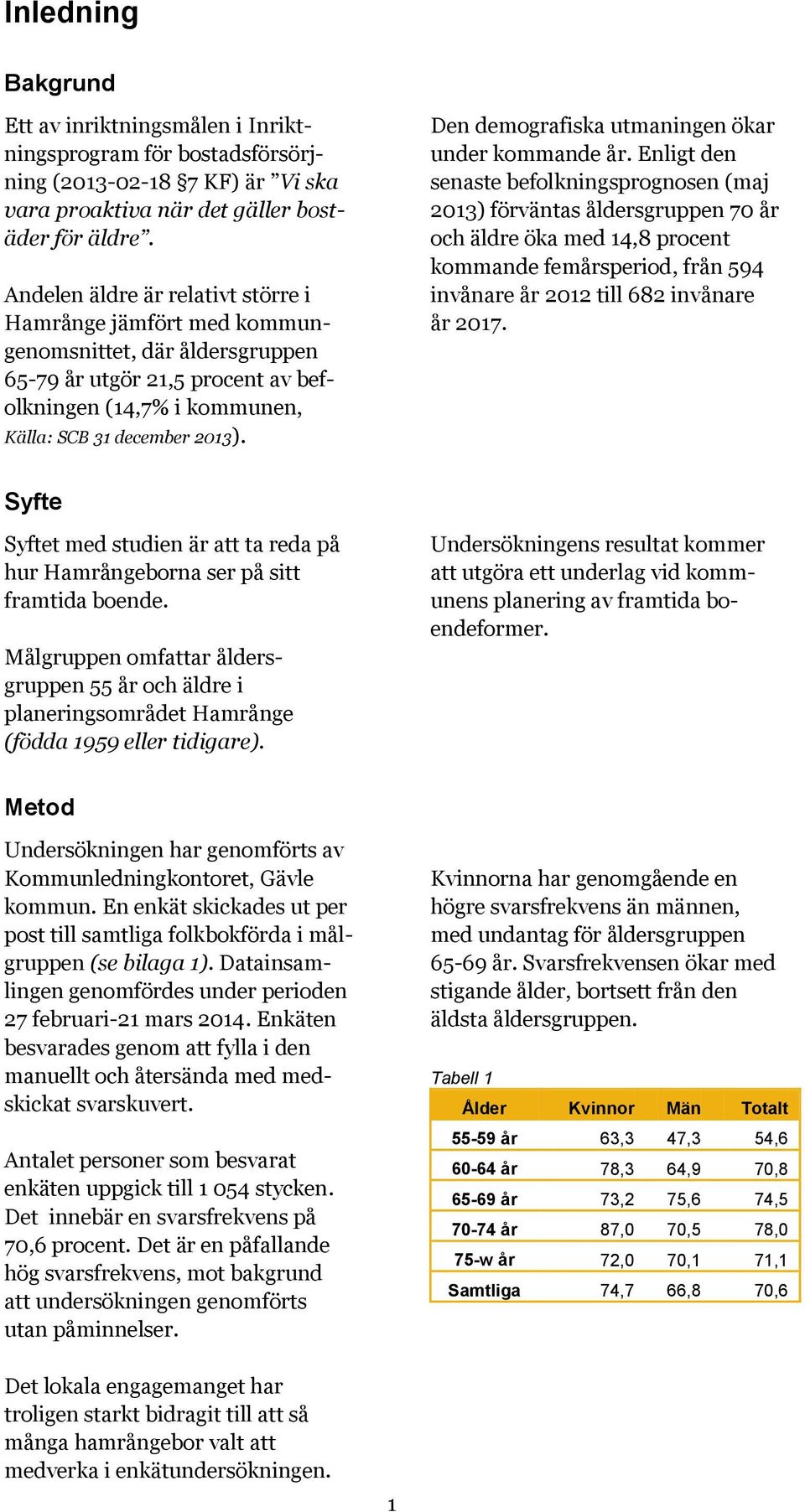 Den demografiska utmaningen ökar under kommande år.