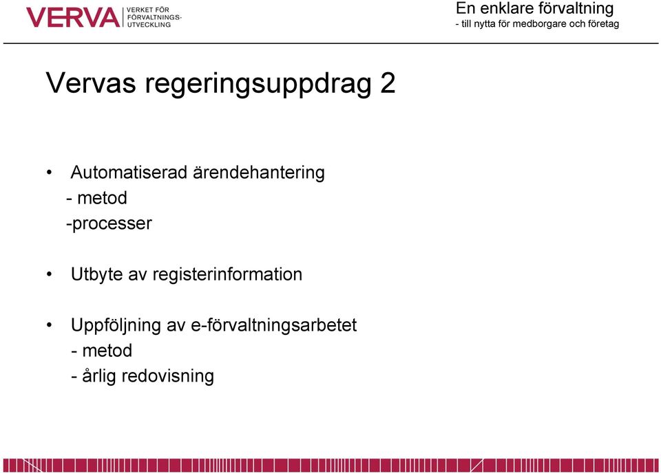 av registerinformation Uppföljning av