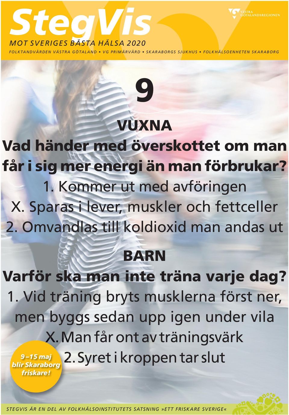 Omvandlas till koldioxid man andas ut Varför ska man inte träna varje dag? 1.