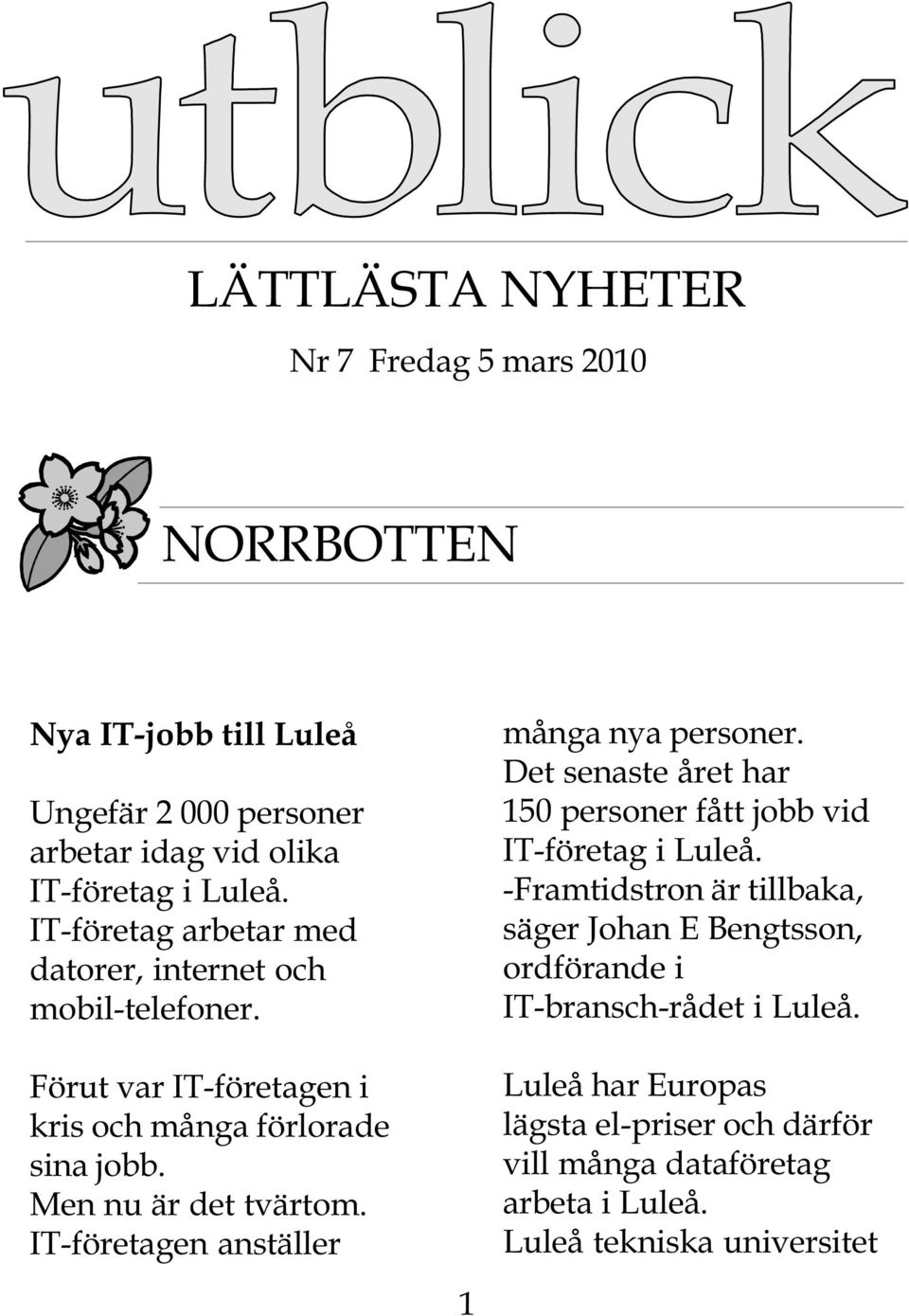 IT-företagen anställer många nya personer. Det senaste året har 150 personer fått jobb vid IT-företag i Luleå.